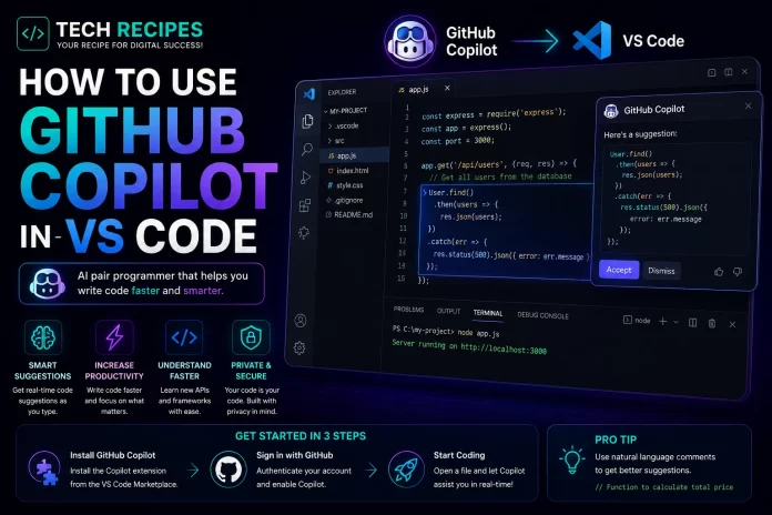 How to Use GitHub Copilot in VS Code