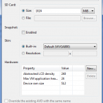 AndroidSDK-14 Create AVD