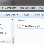 Folders for p3t files