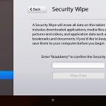 Playbook Security settings