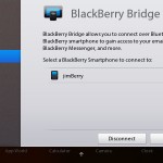 blackberry bridge connected
