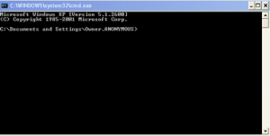 how to use windows xp recovery console commands