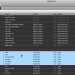 Spotify drag and drop to playlist