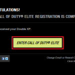 enter call of duty elite