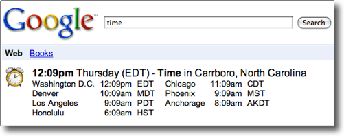 Google: Get Current Time of Any Location