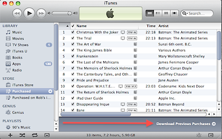 iTunes: How to View and Download Previously Purchased Music, Apps, and ...