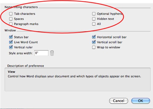 Turn Off Microsoft Word Symbols Mac 2011 Bettalabs