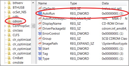 double click AutoRun