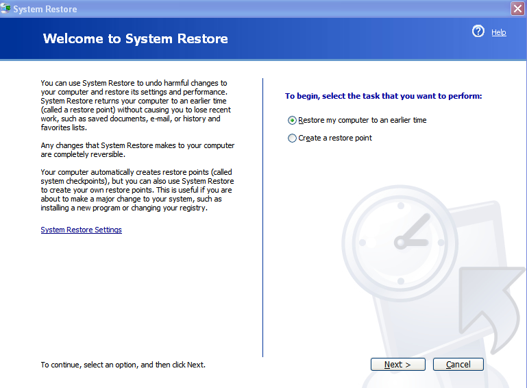 restore