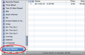 iPhone: Transfer Voice Memos from iPhone to Computer